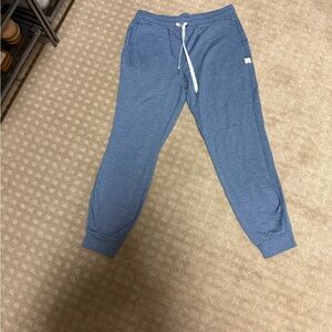 Vuori Heathered Blue Joggers
